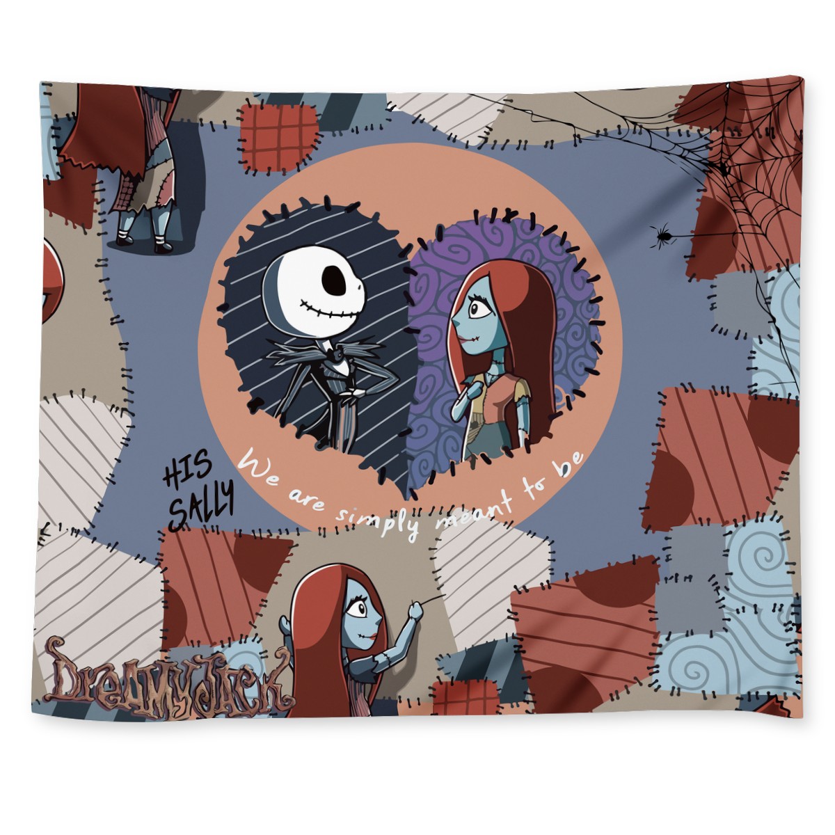 The Nightmare Before Christmas Custom Wall Tapestry