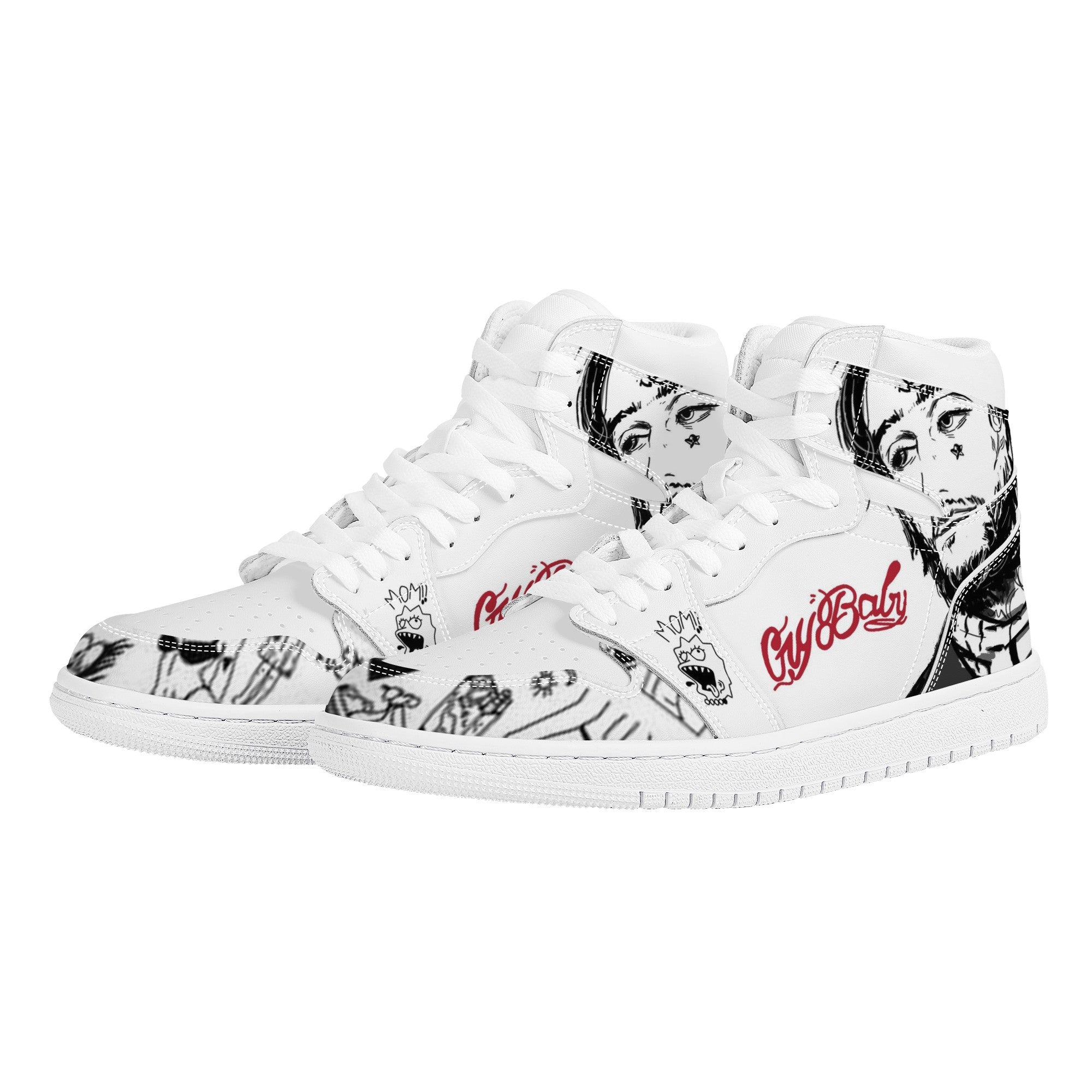 Lil Peep Custom Nike Air Jordan 1 Leather Sneaker