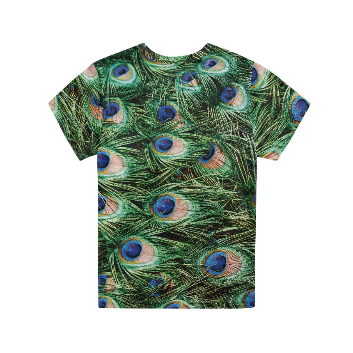 Peacock Feather Kids T-Shirt