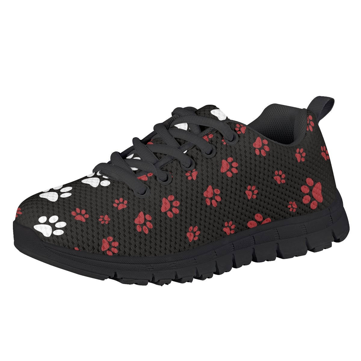 Red Dog Paw Kids Running Shoes
