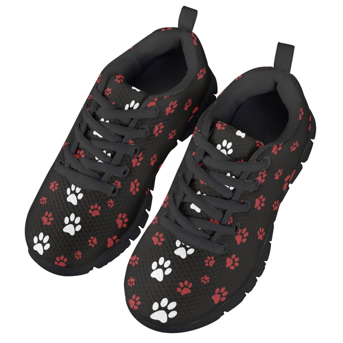 Red Dog Paw Kids Running Shoes
