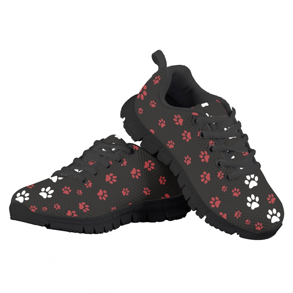 Red Dog Paw Kids Running Shoes
