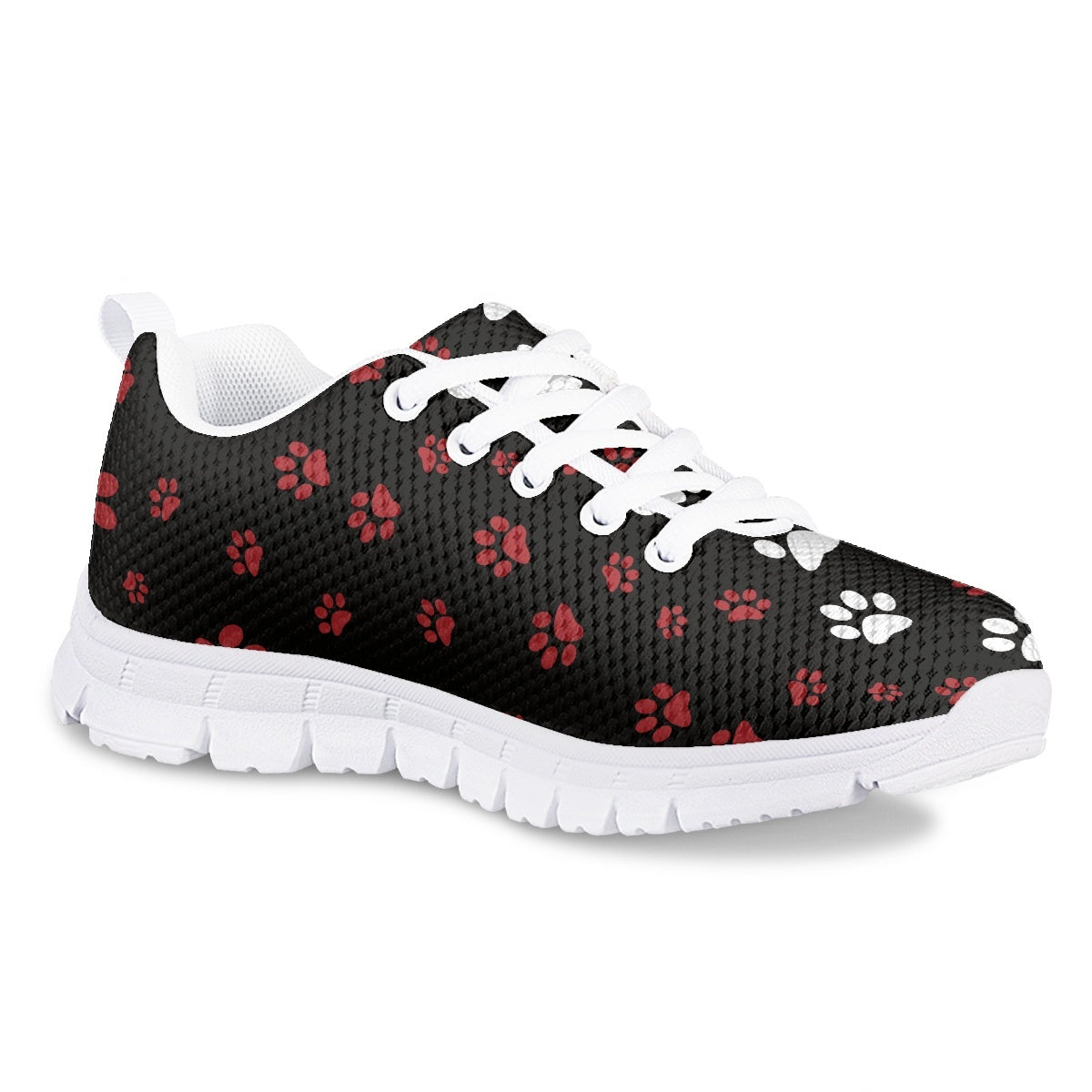 Red Dog Paw Kids Running Shoes