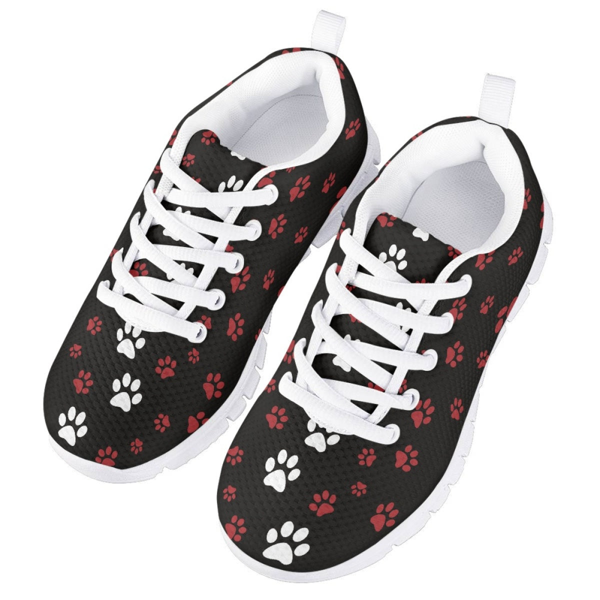Red Dog Paw Kids Running Shoes