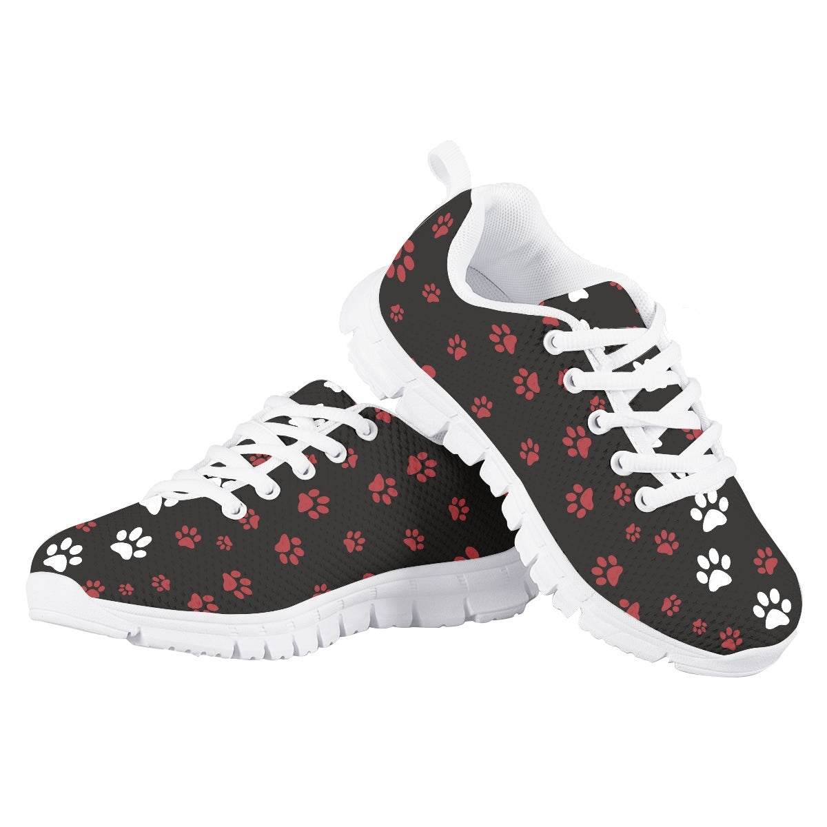 Red Dog Paw Kids Running Shoes
