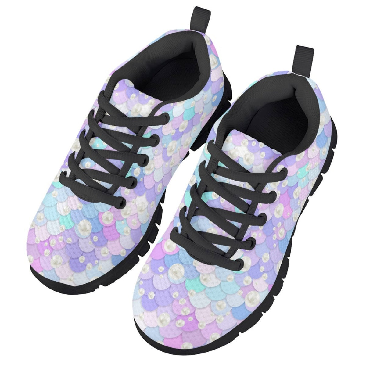 Pearl Mermaid Kids Running Shoes