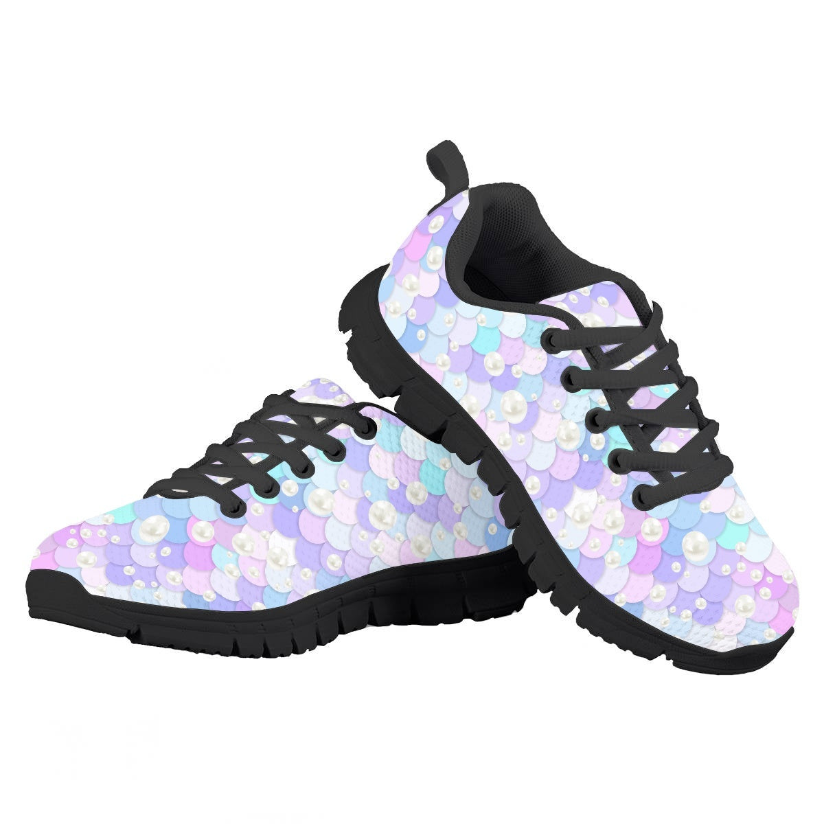 Pearl Mermaid Kids Running Shoes