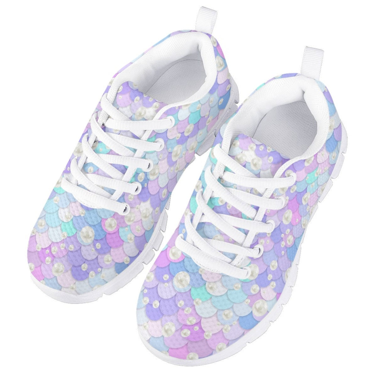 Pearl Mermaid Kids Running Shoes