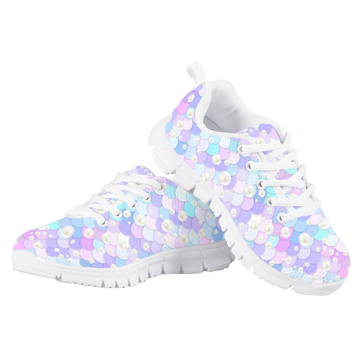 Pearl Mermaid Kids Running Shoes