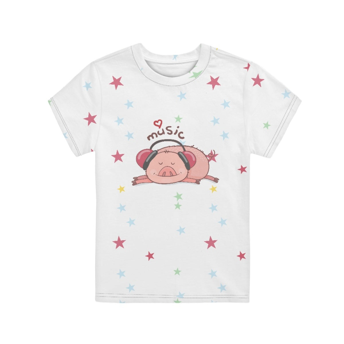 Music Pig Kids T-Shirt