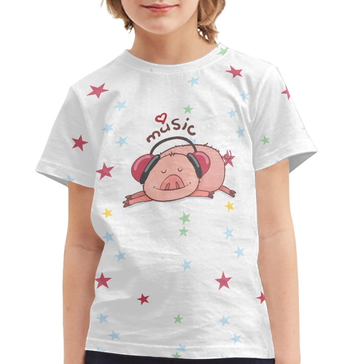 Music Pig Kids T-Shirt