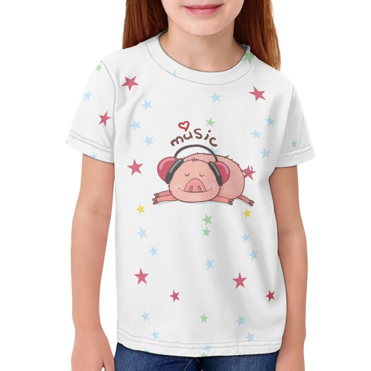 Music Pig Kids T-Shirt