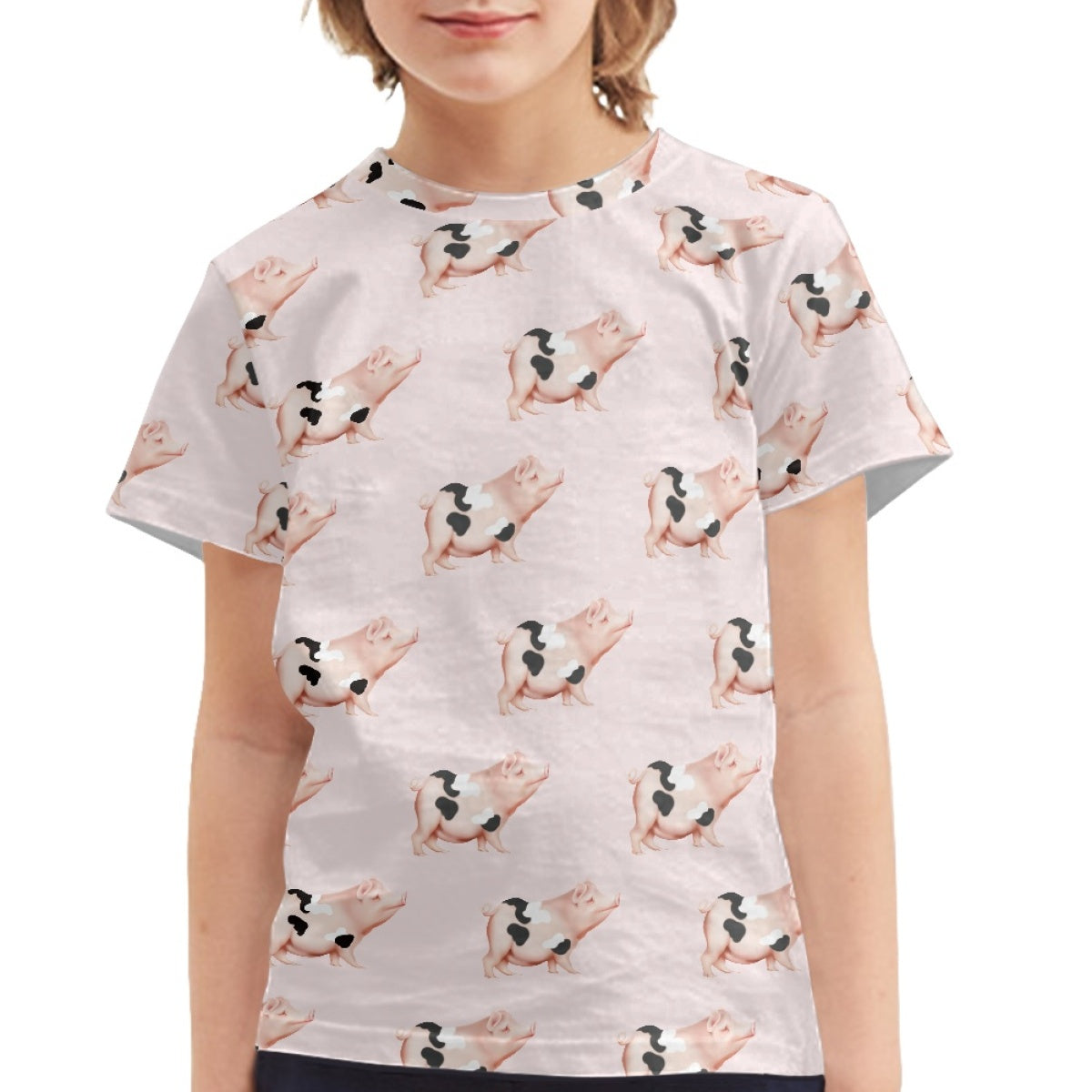 Pink Pig Kids T-Shirt