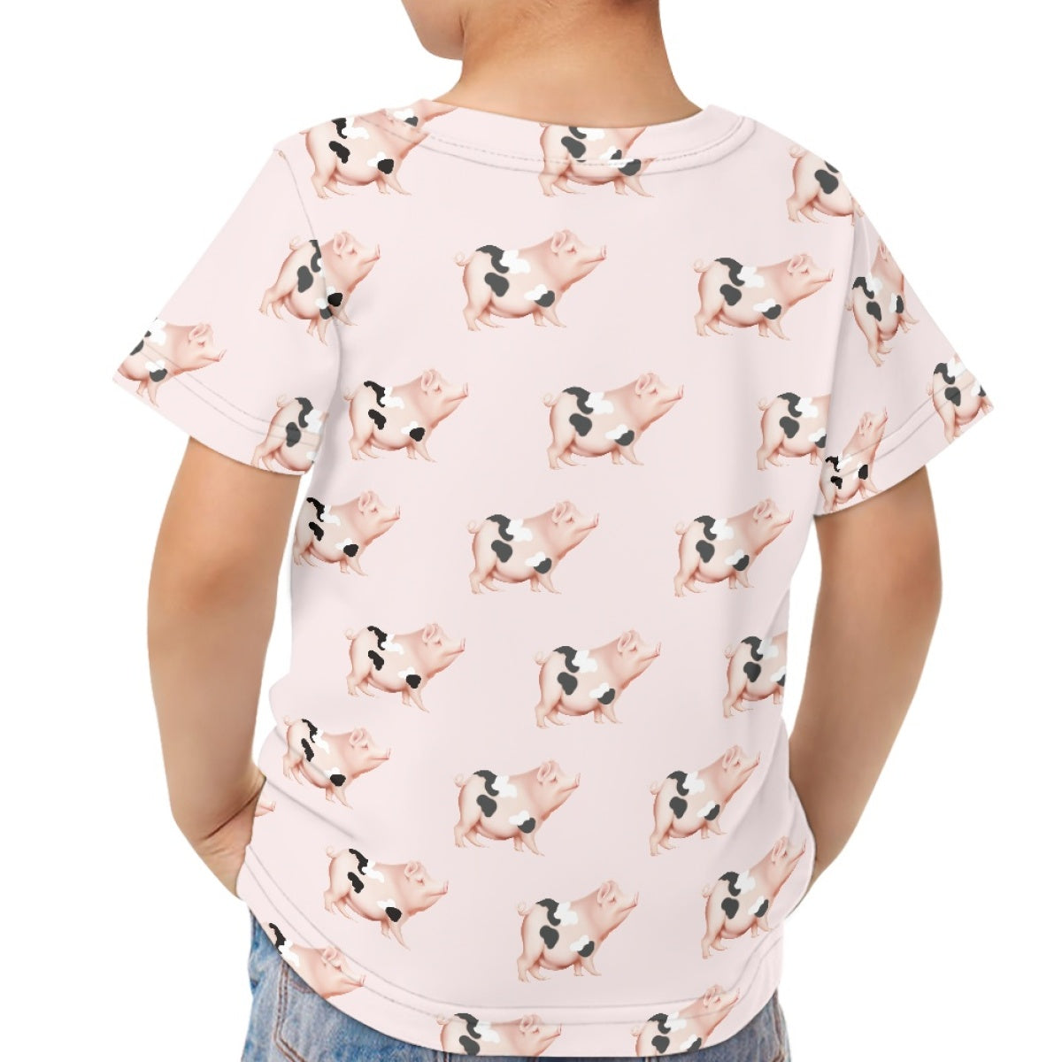 Pink Pig Kids T-Shirt