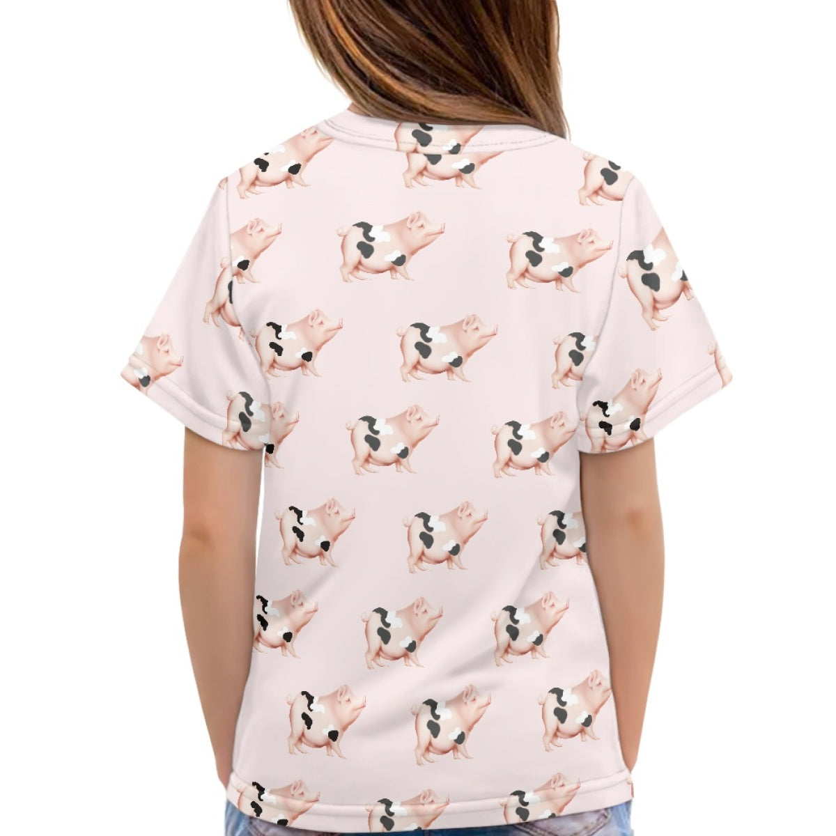 Pink Pig Kids T-Shirt