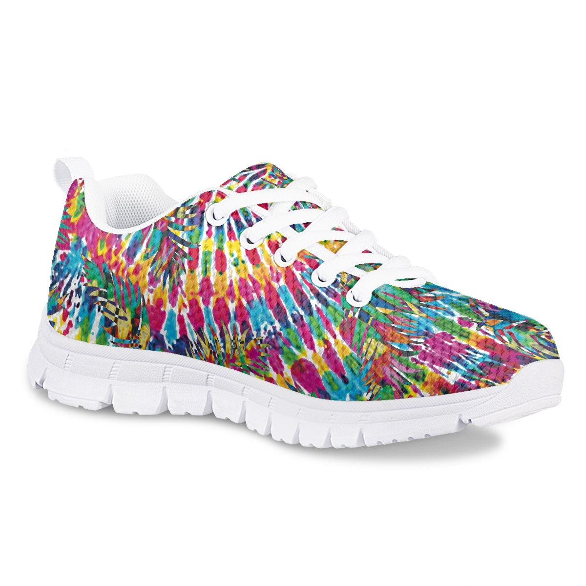 Colorful Tie Dye Kids Running Shoes