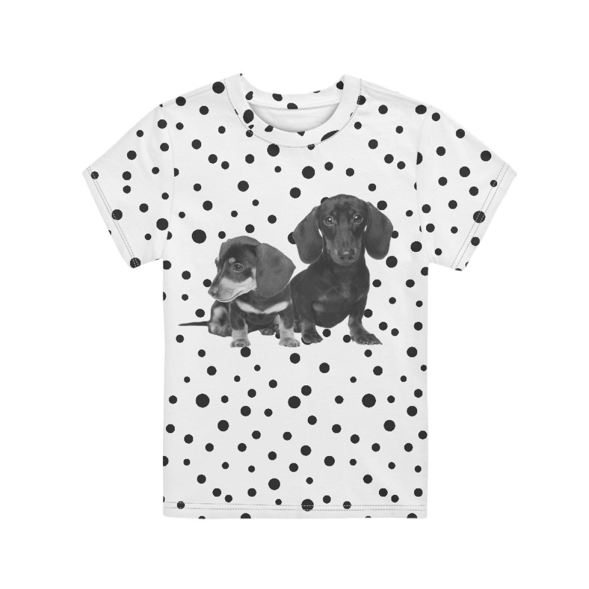 Dachshund Dot Kids T-Shirt