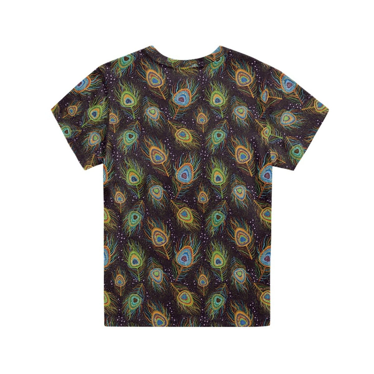 Peacock Feather Kids T-Shirt