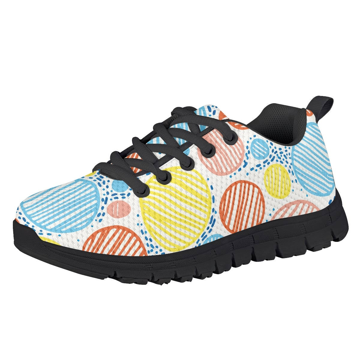Colorful Round Kids Running Shoes