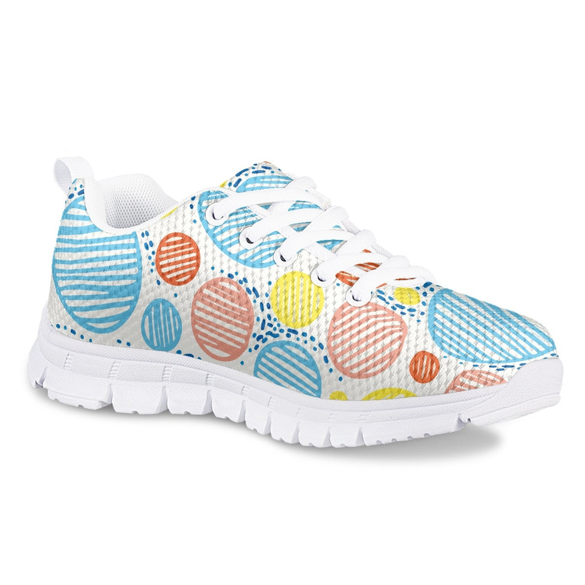 Colorful Round Kids Running Shoes