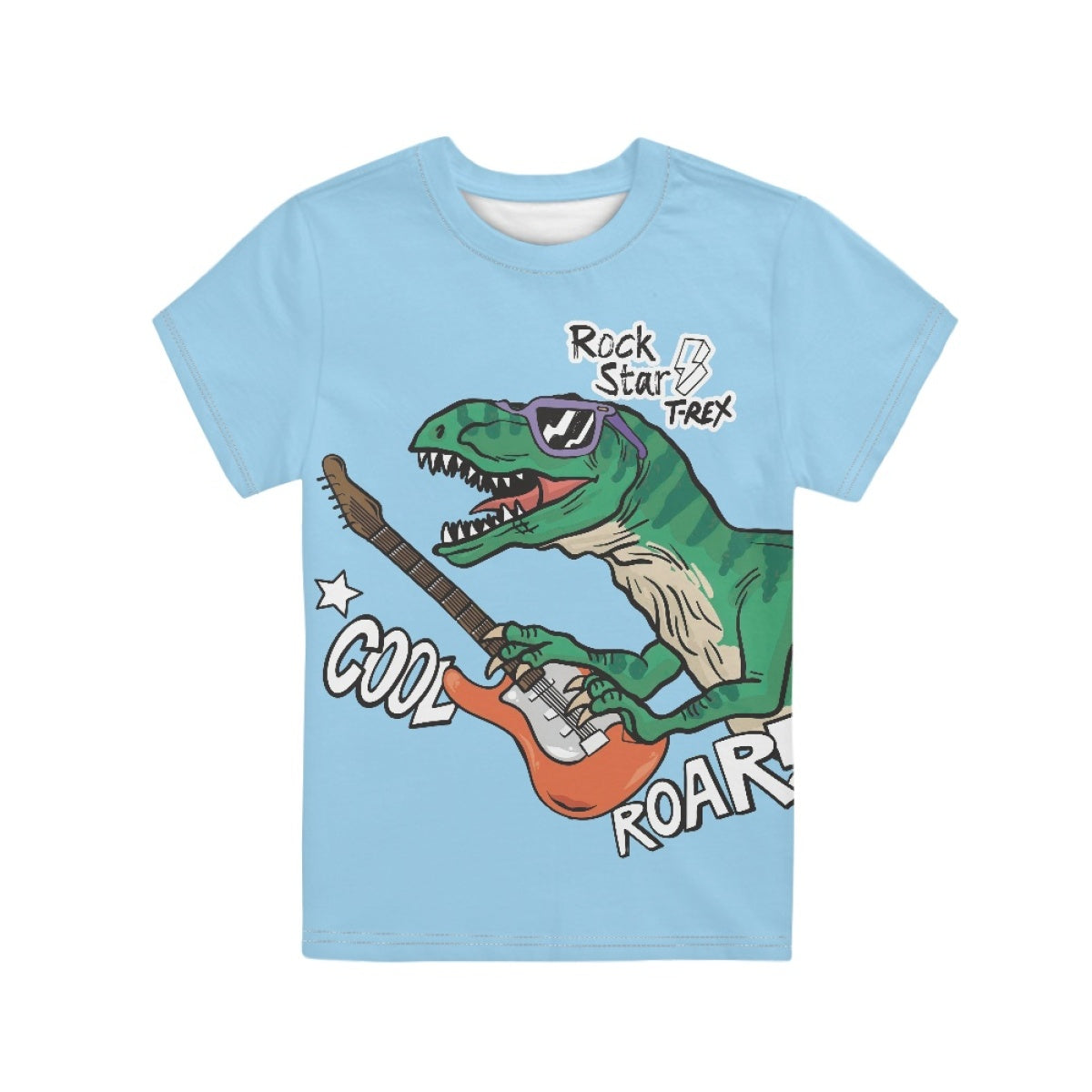 Rock Dinosaur Kids T-Shirt