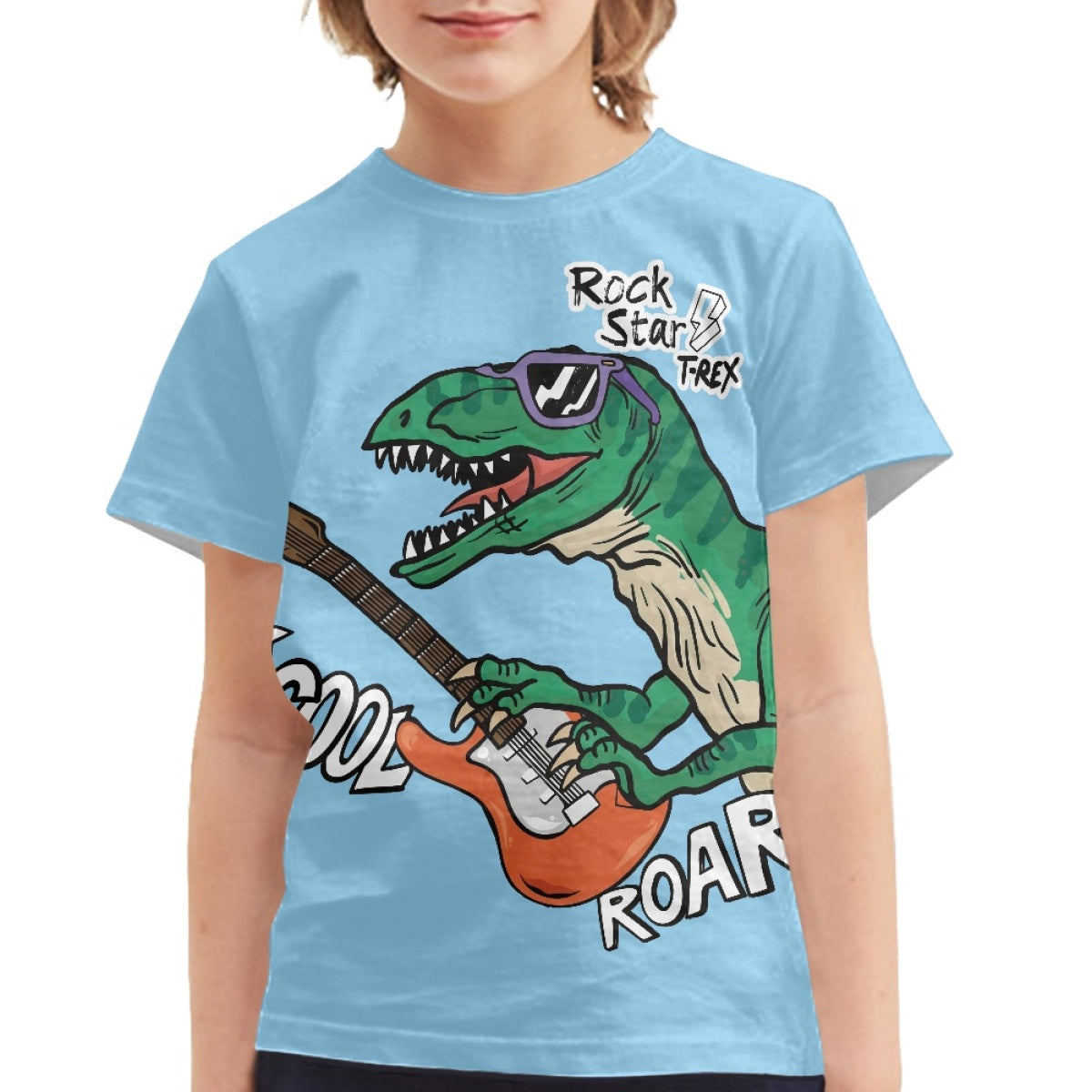Rock Dinosaur Kids T-Shirt