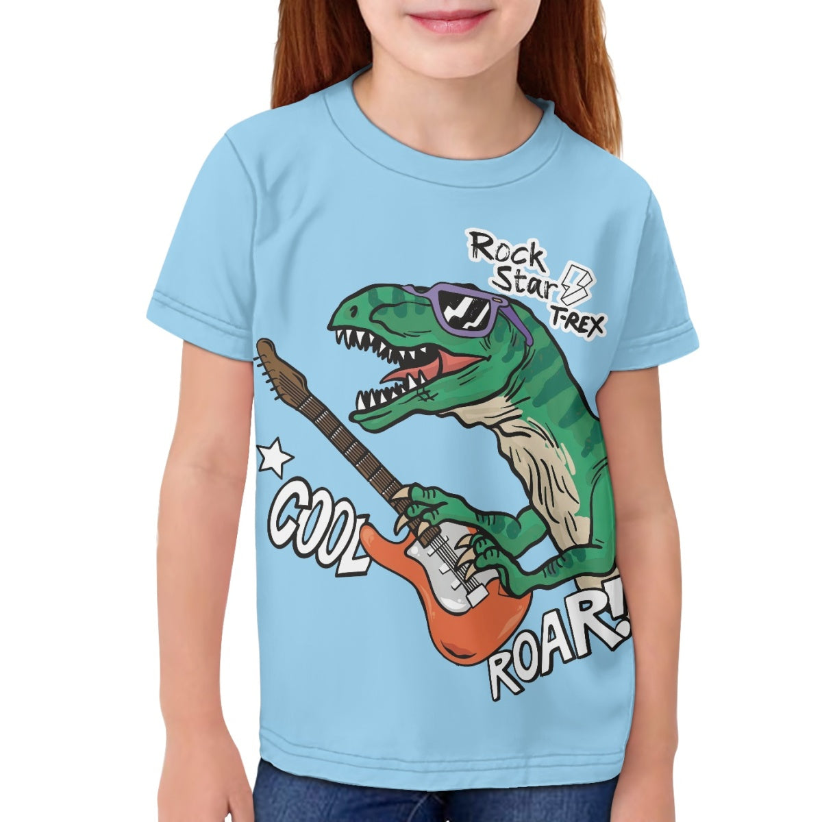 Rock Dinosaur Kids T-Shirt