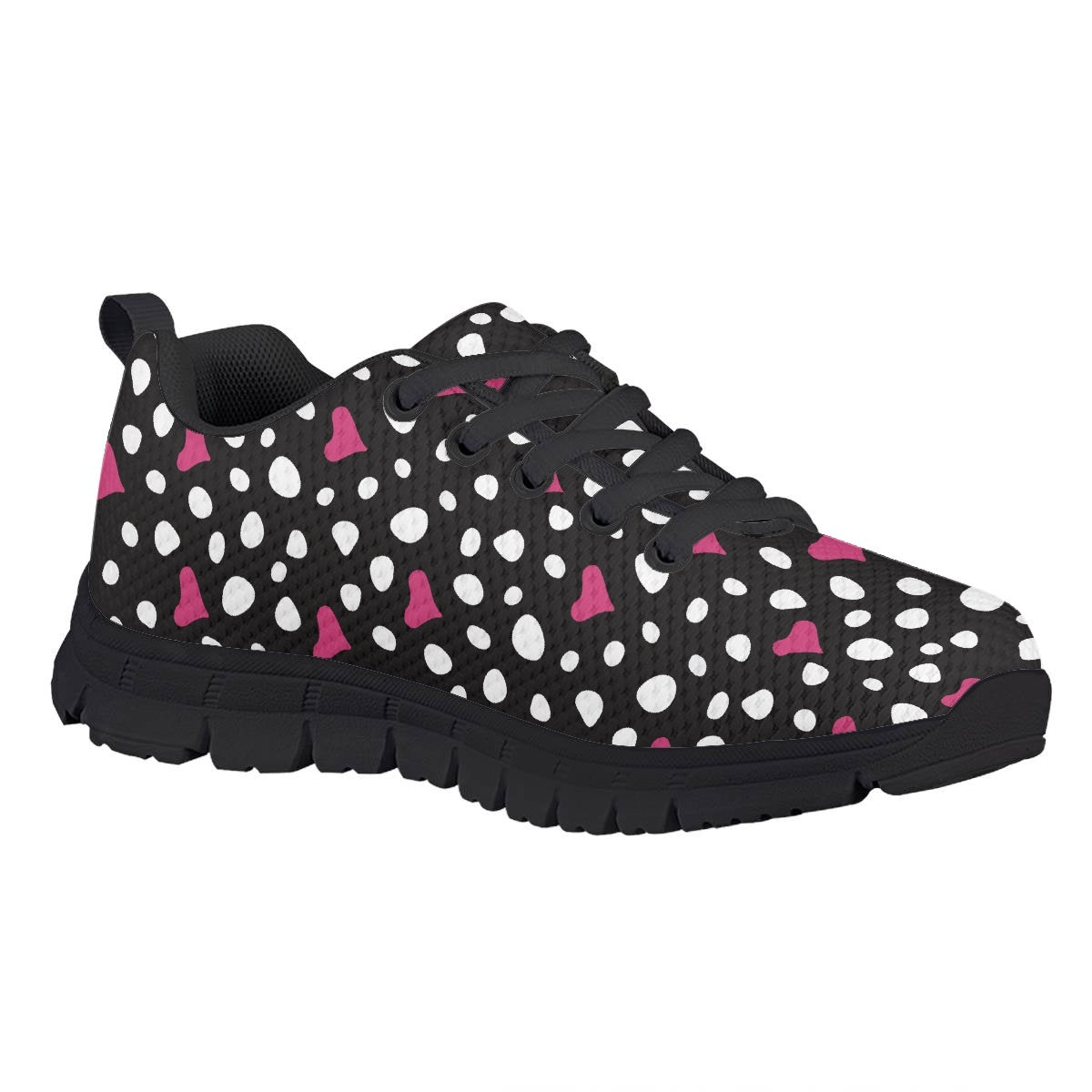 Dot Heart Kids Running Shoes