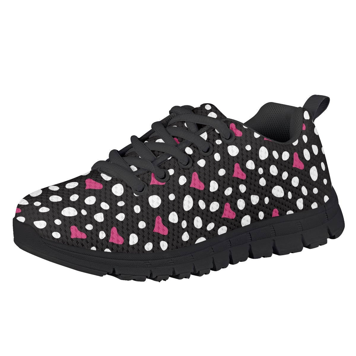 Dot Heart Kids Running Shoes
