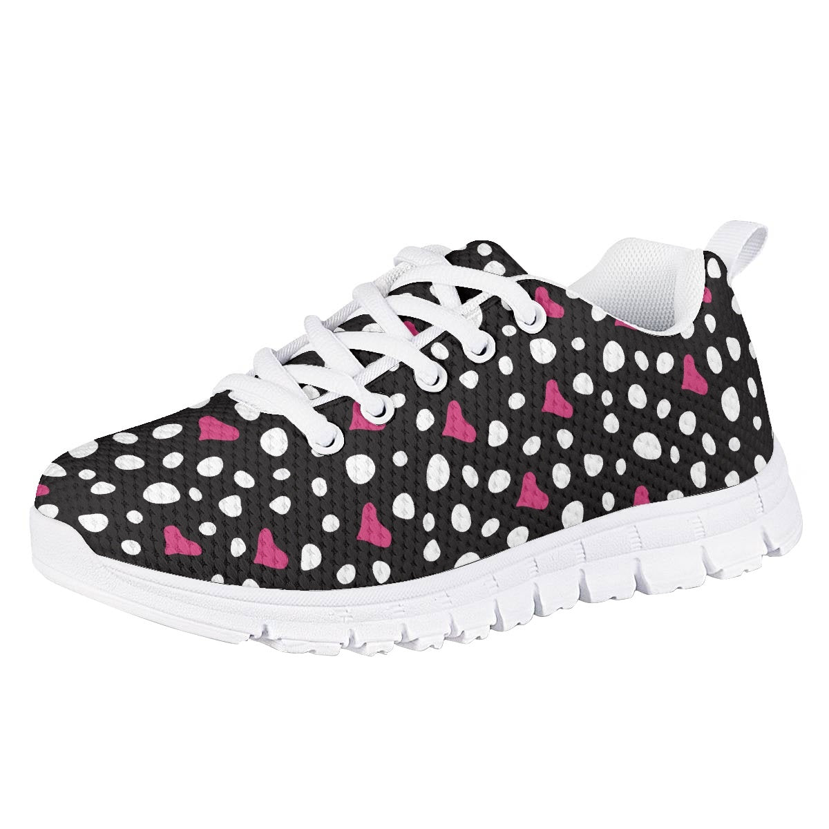 Dot Heart Kids Running Shoes