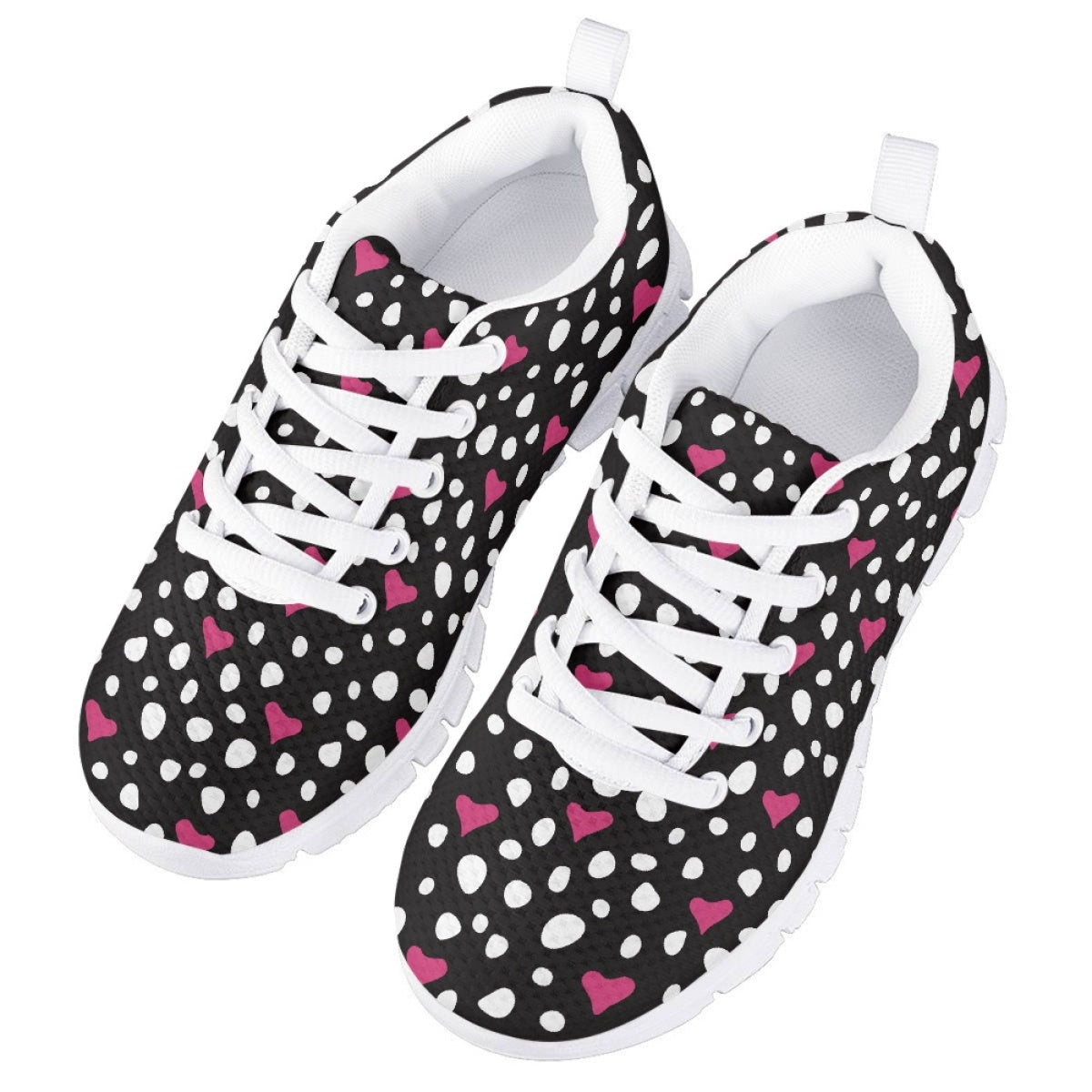 Dot Heart Kids Running Shoes