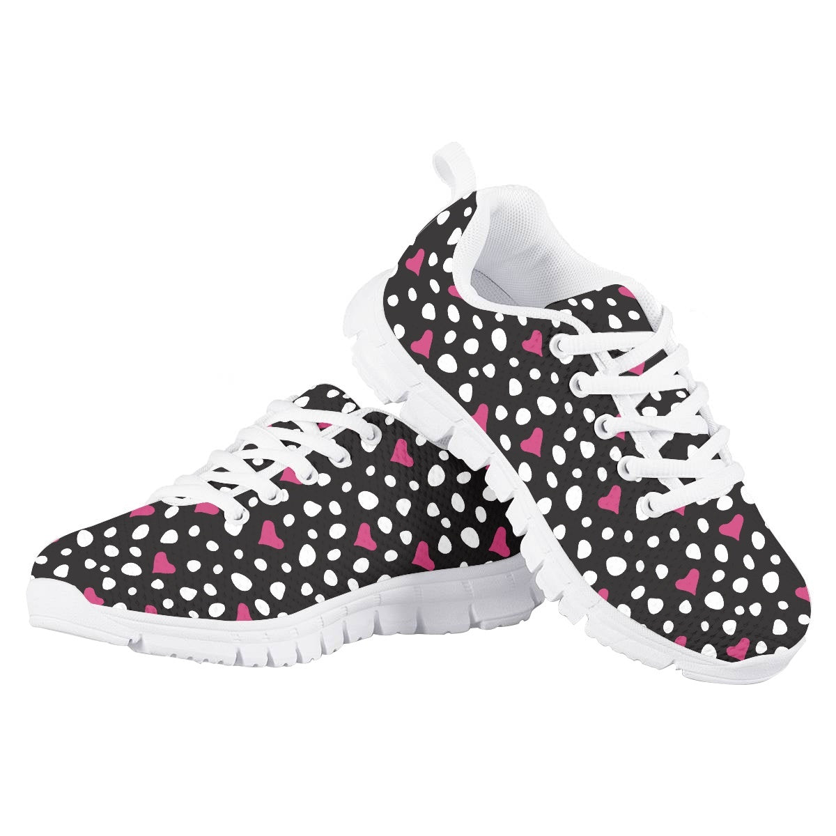 Dot Heart Kids Running Shoes