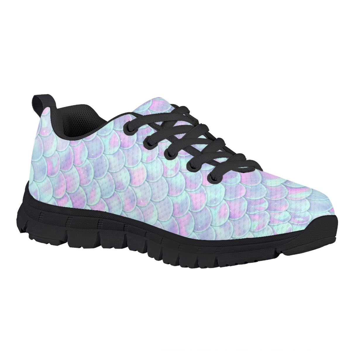 Blue Mermaid Kids Running Shoes
