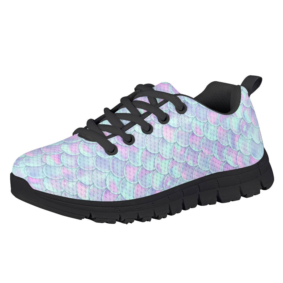 Blue Mermaid Kids Running Shoes