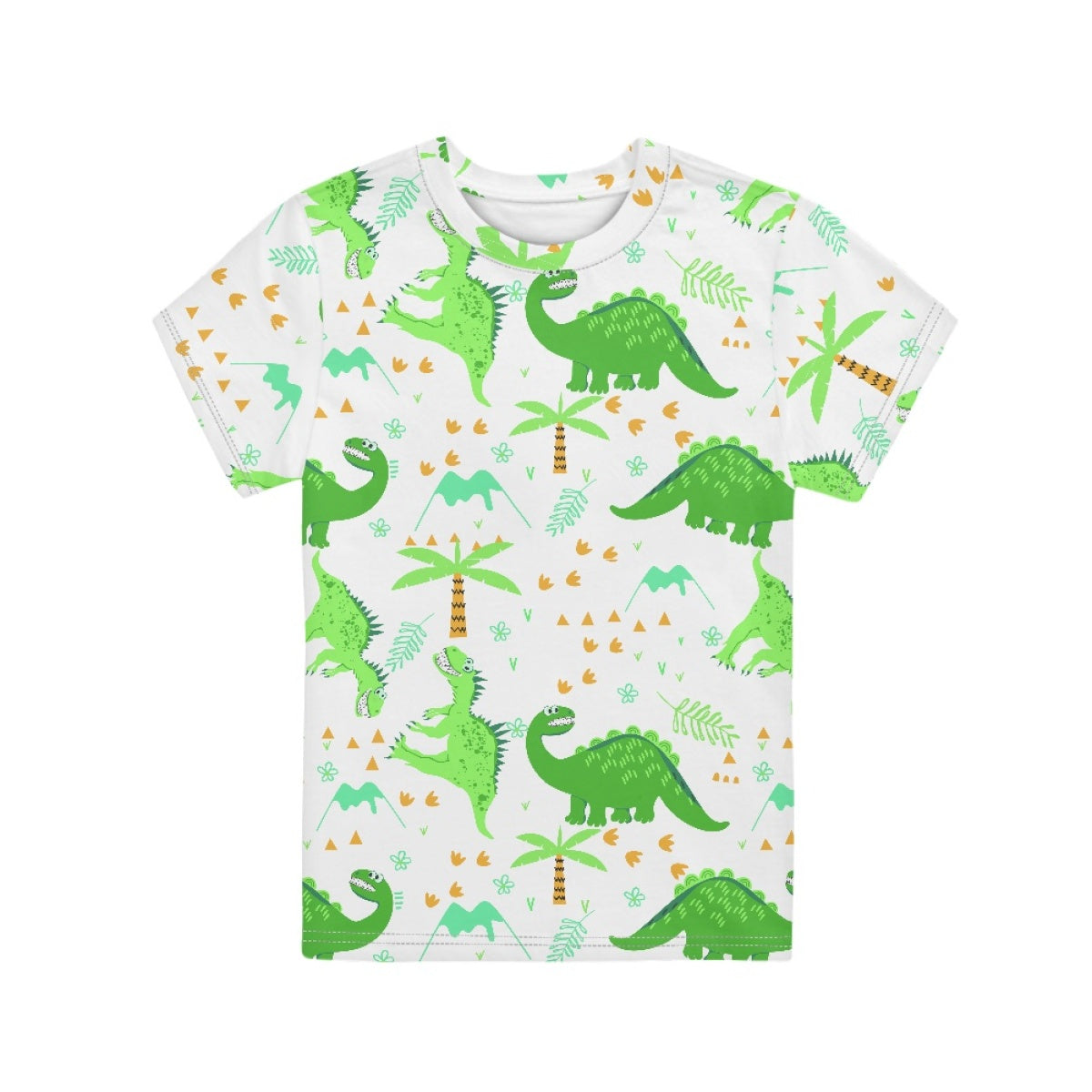Green Dinosaur Kids T-Shirt