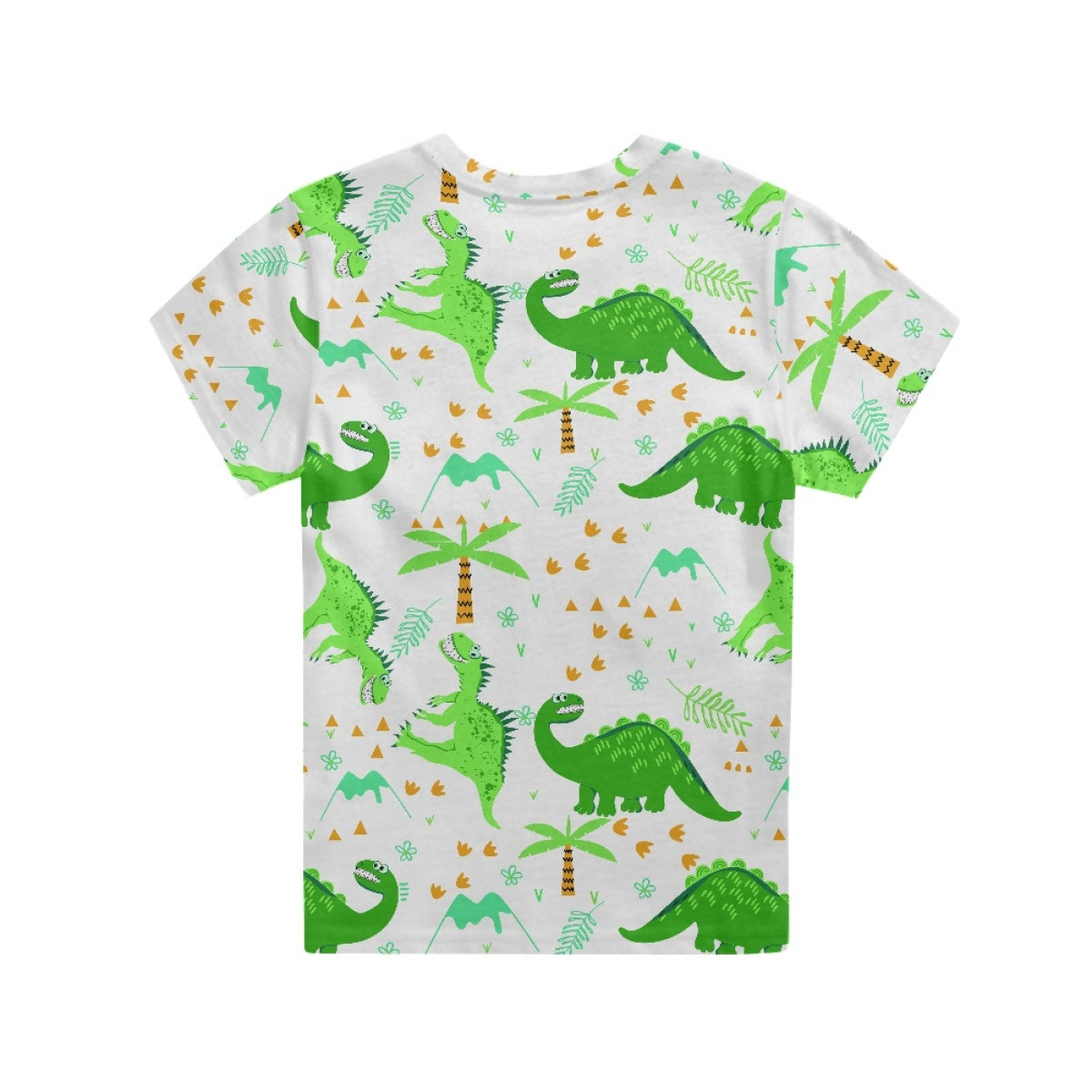 Green Dinosaur Kids T-Shirt