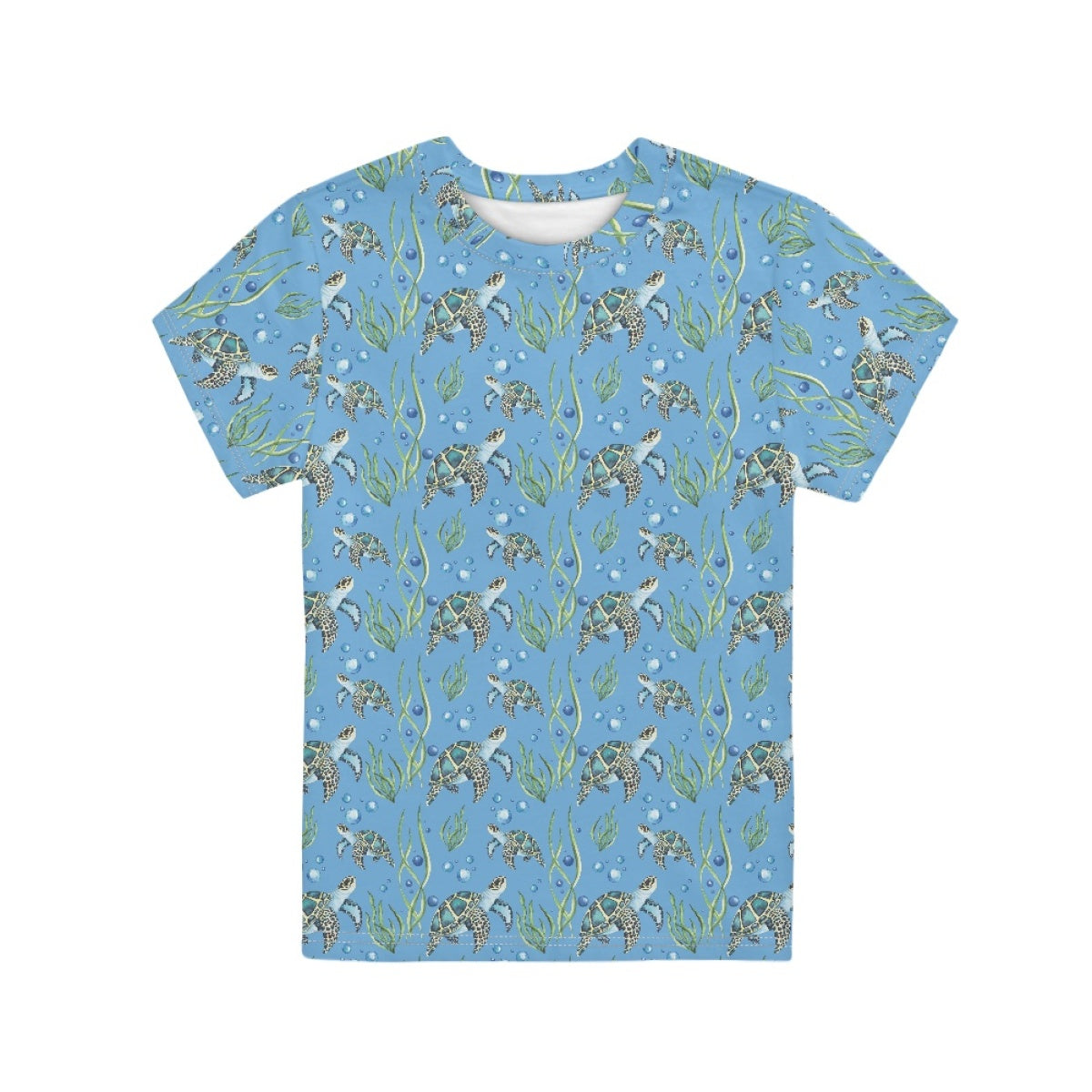 Blue Sea Turtle Kids T-Shirt