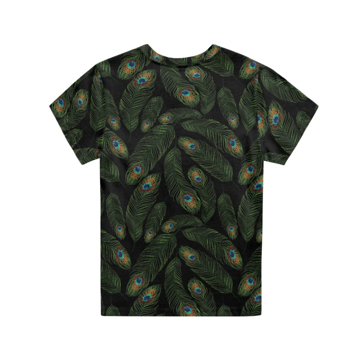 Peacock Feather Kids T-Shirt