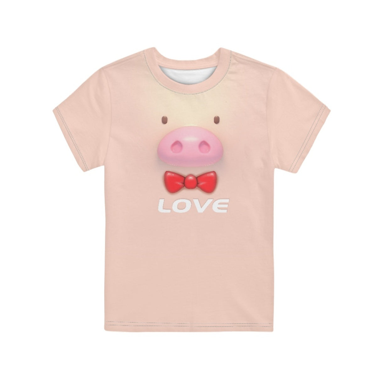Love Pig Kids T-Shirt