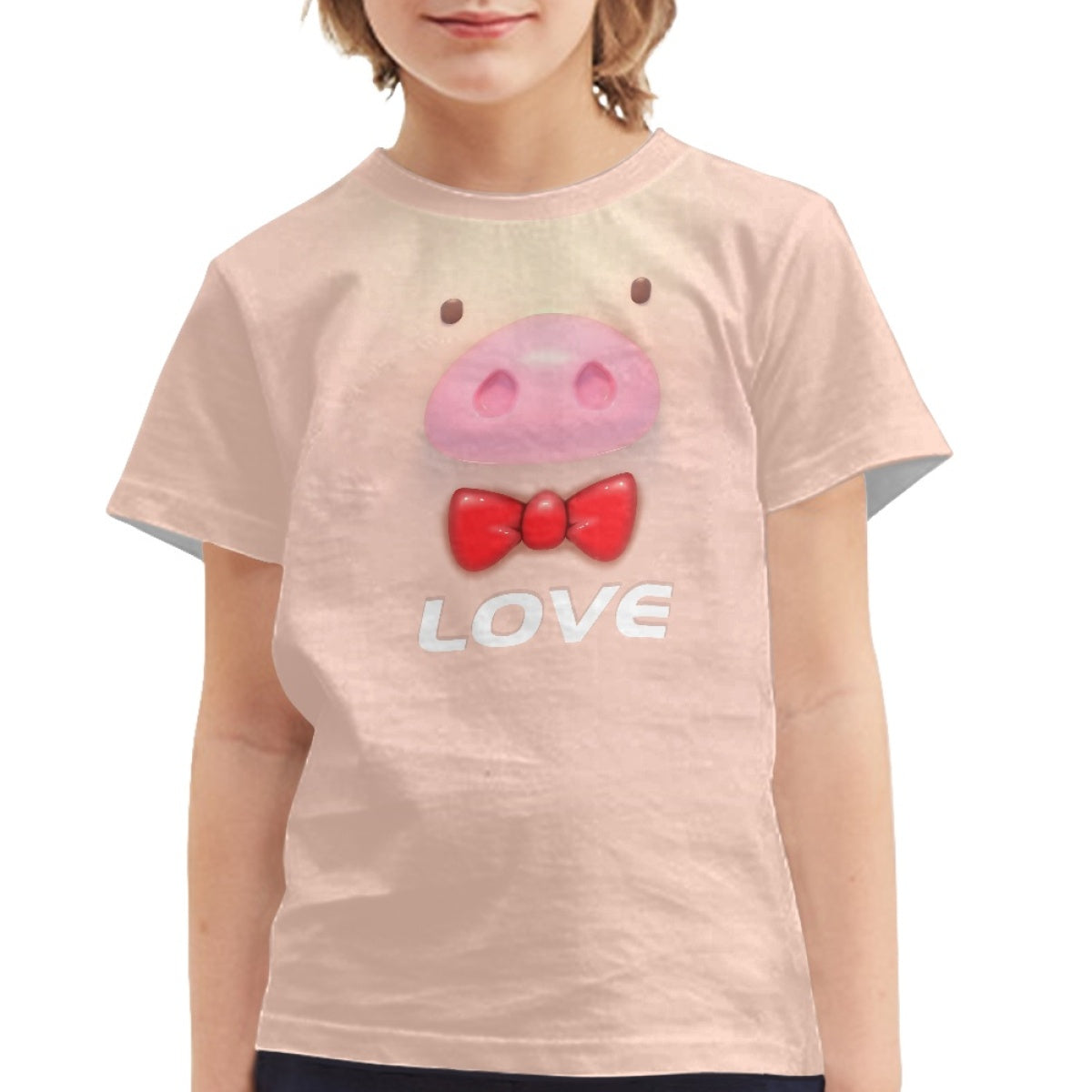 Love Pig Kids T-Shirt