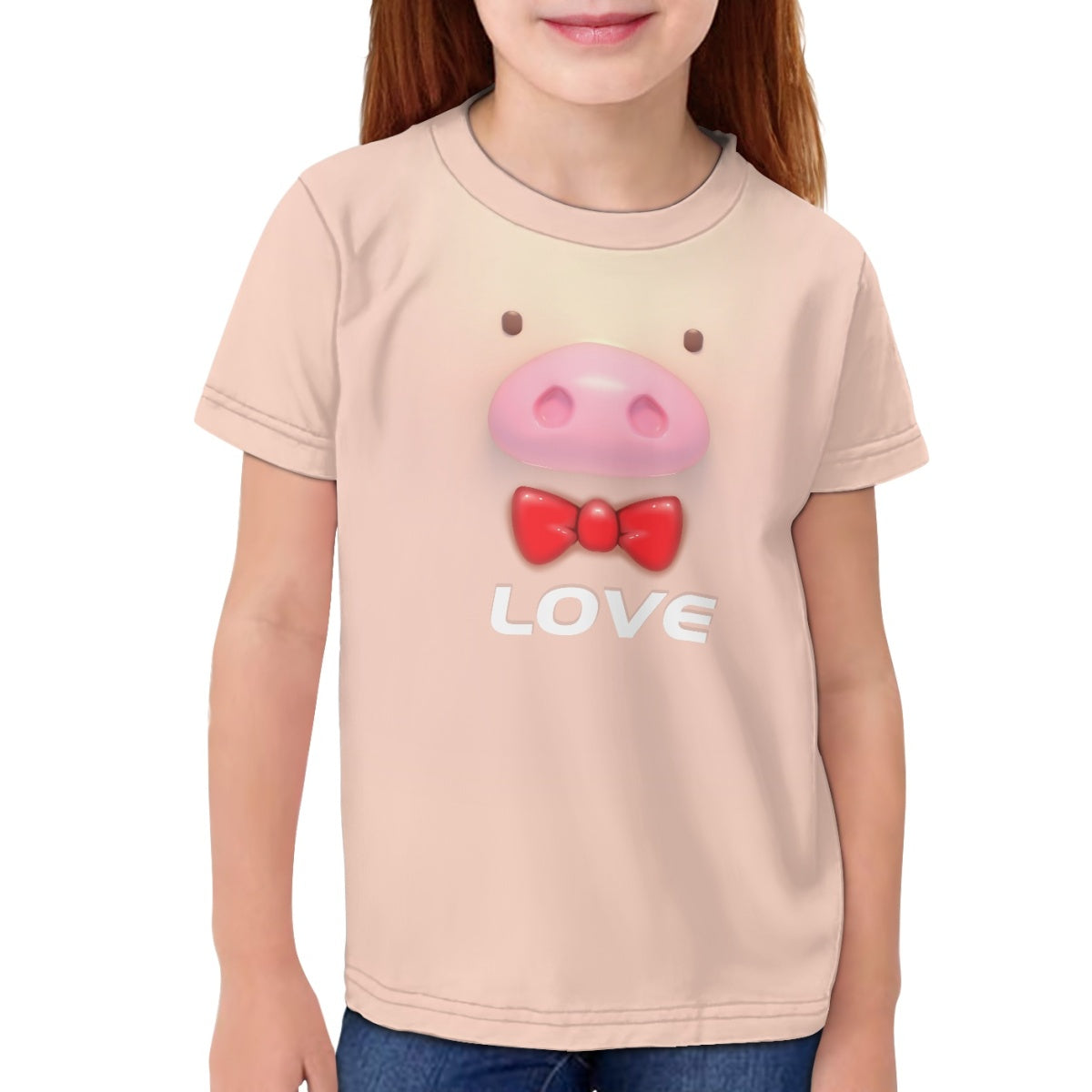 Love Pig Kids T-Shirt