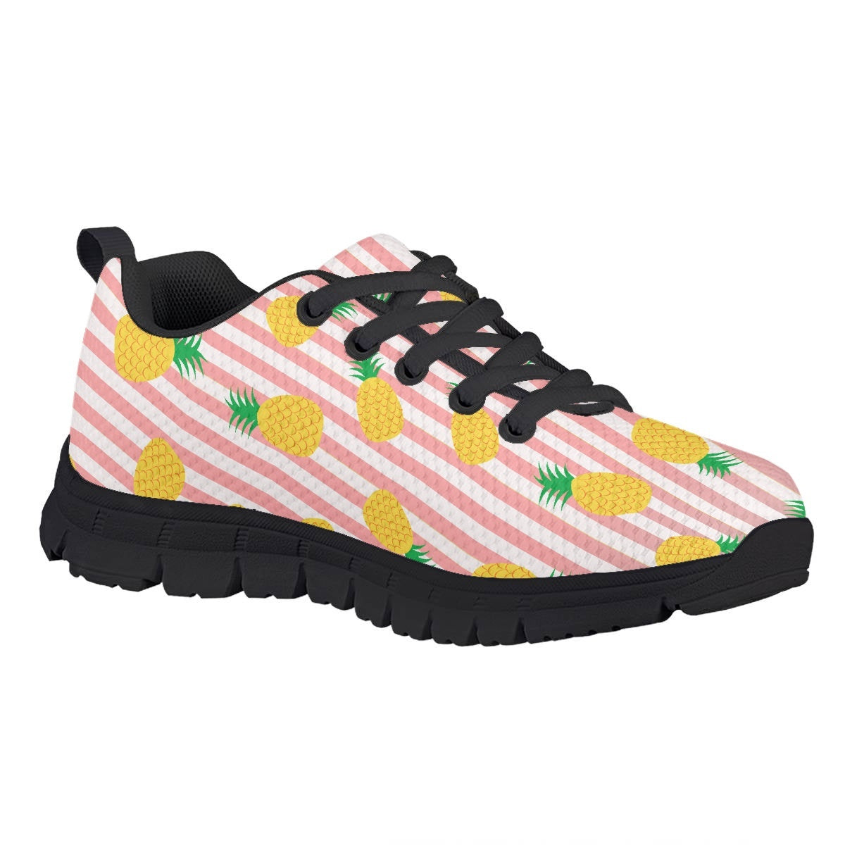 Stripe Pineapple Kids Running Shoes