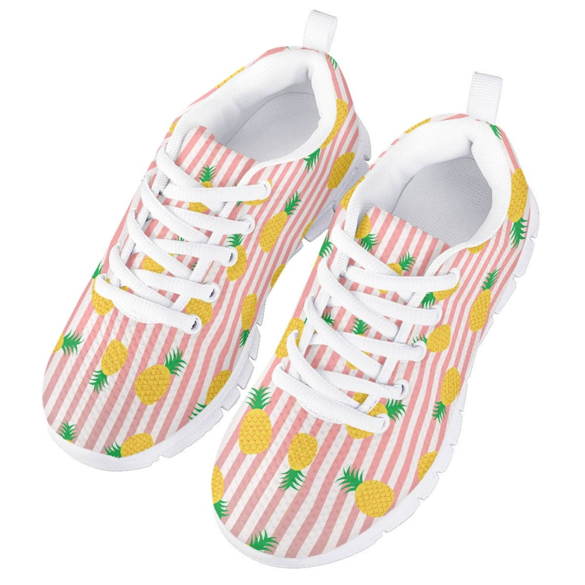Stripe Pineapple Kids Running Shoes