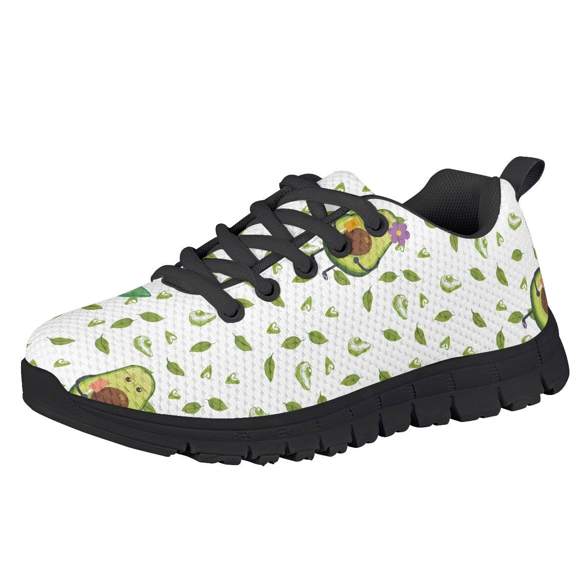 Cute Avocado Kids Running Shoes