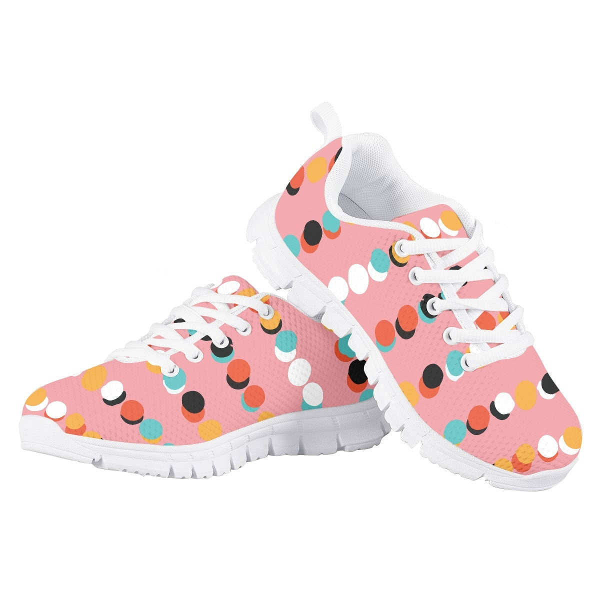 Colorful Dot Kids Running Shoes