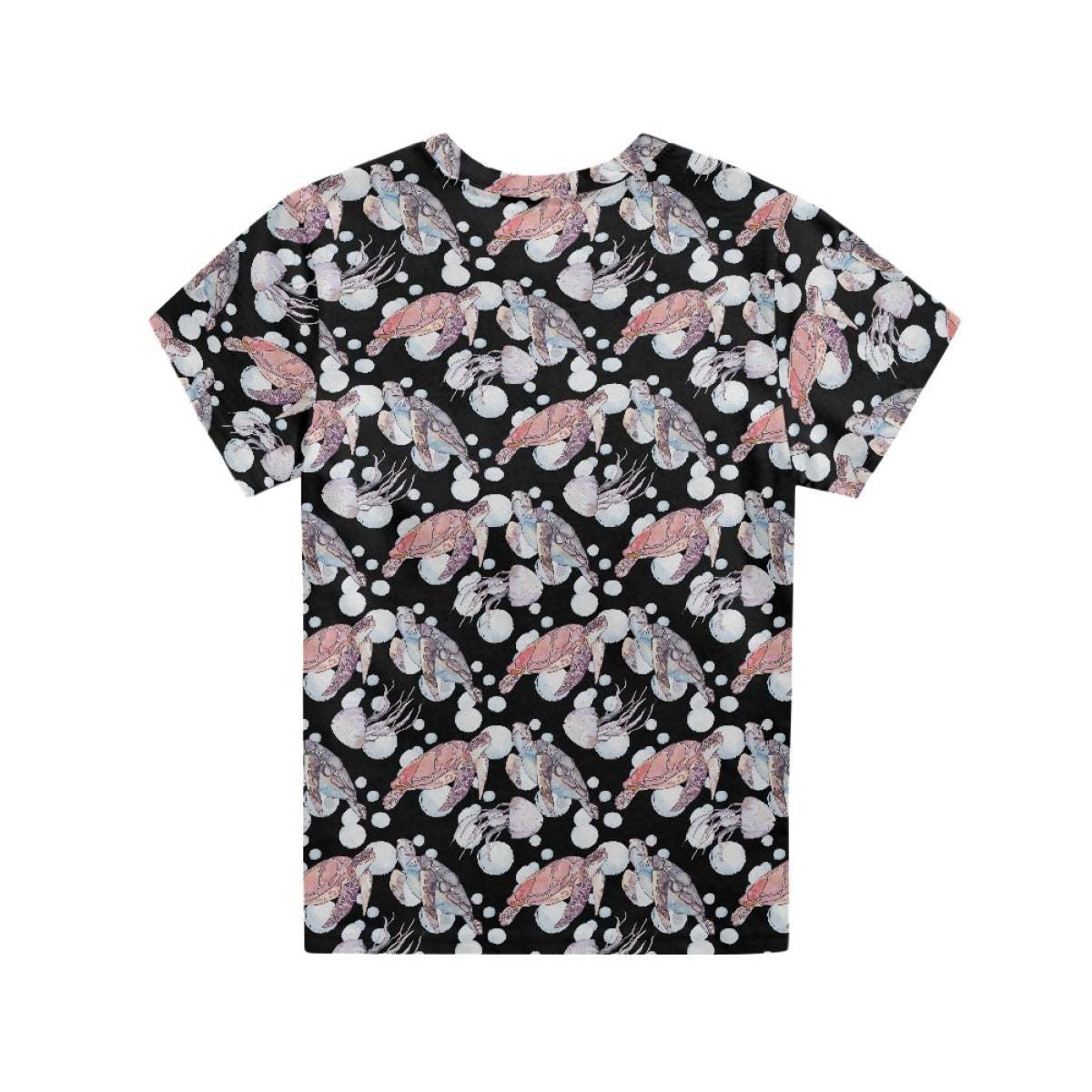 Sea Turtle Jellyfish Kids T-Shirt