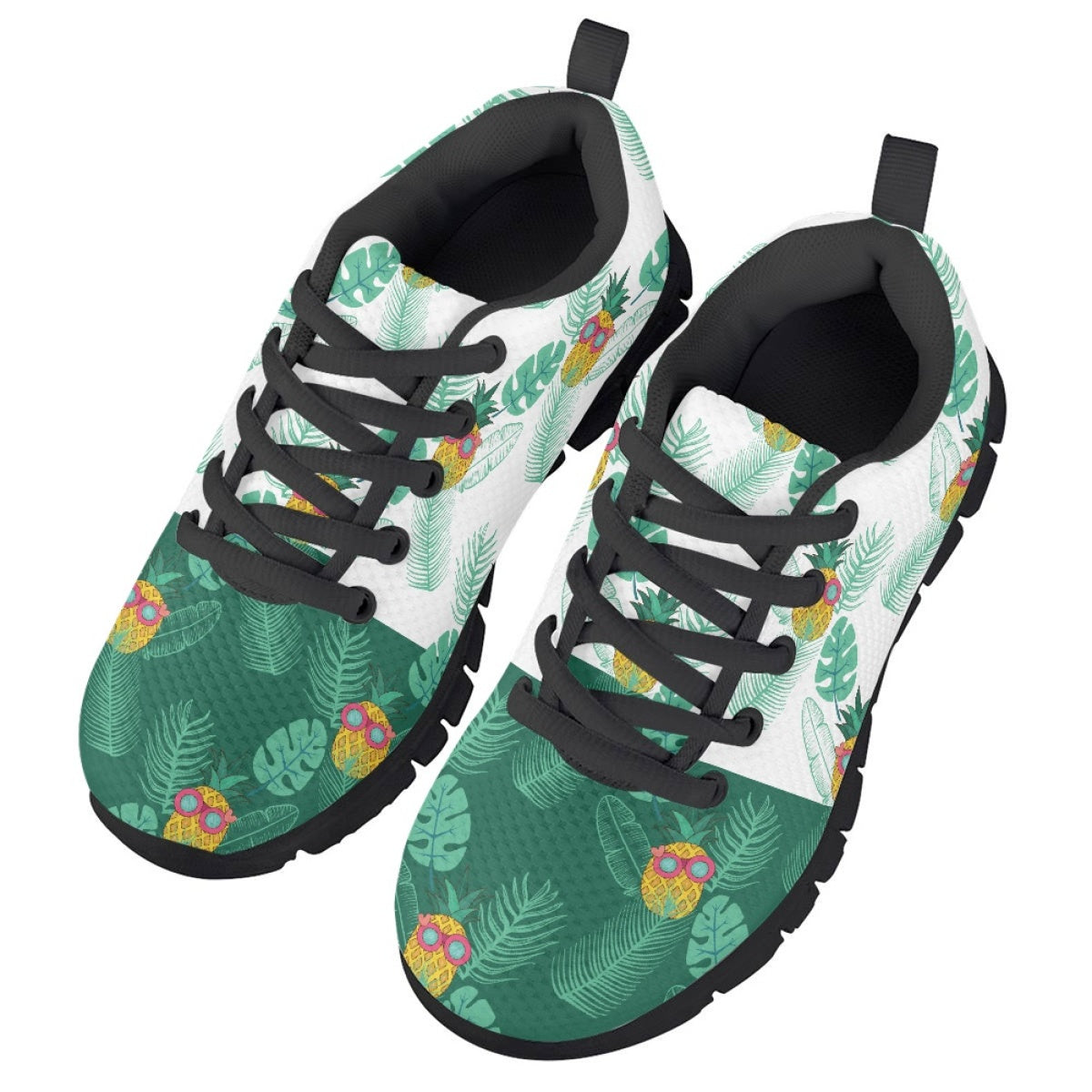 Cool Pineapple Kids Running Shoes