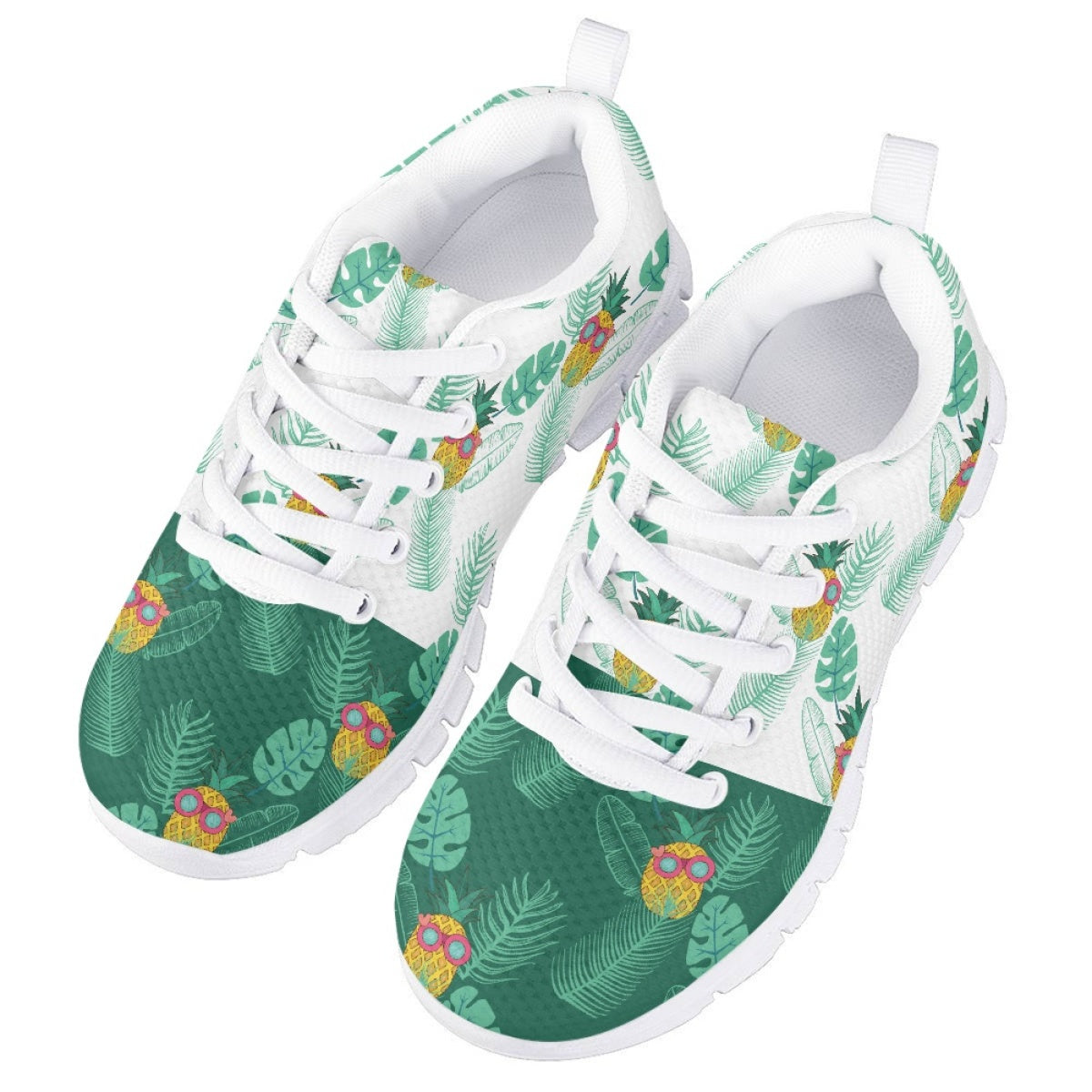 Cool Pineapple Kids Running Shoes