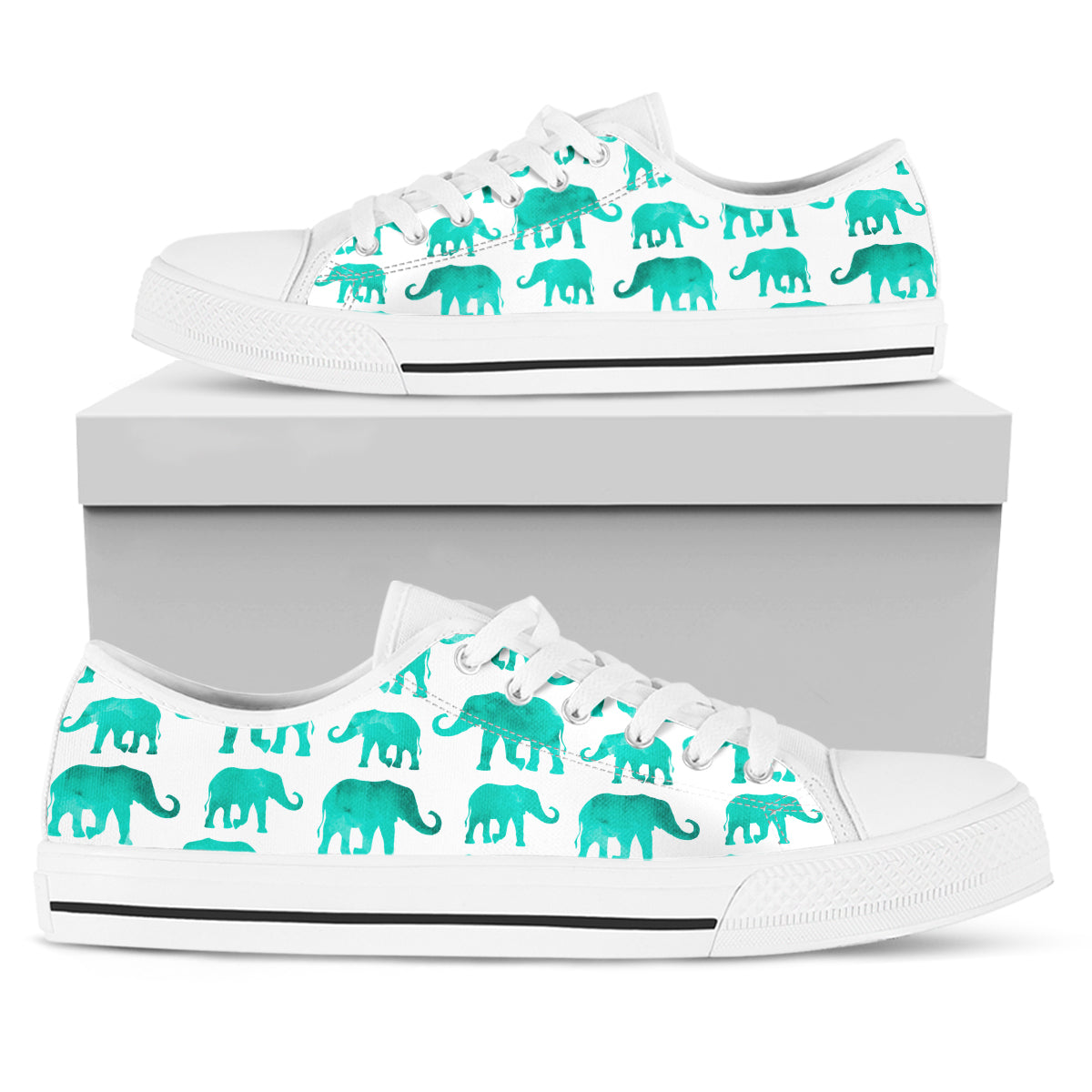 Elephant Canvas Shoes