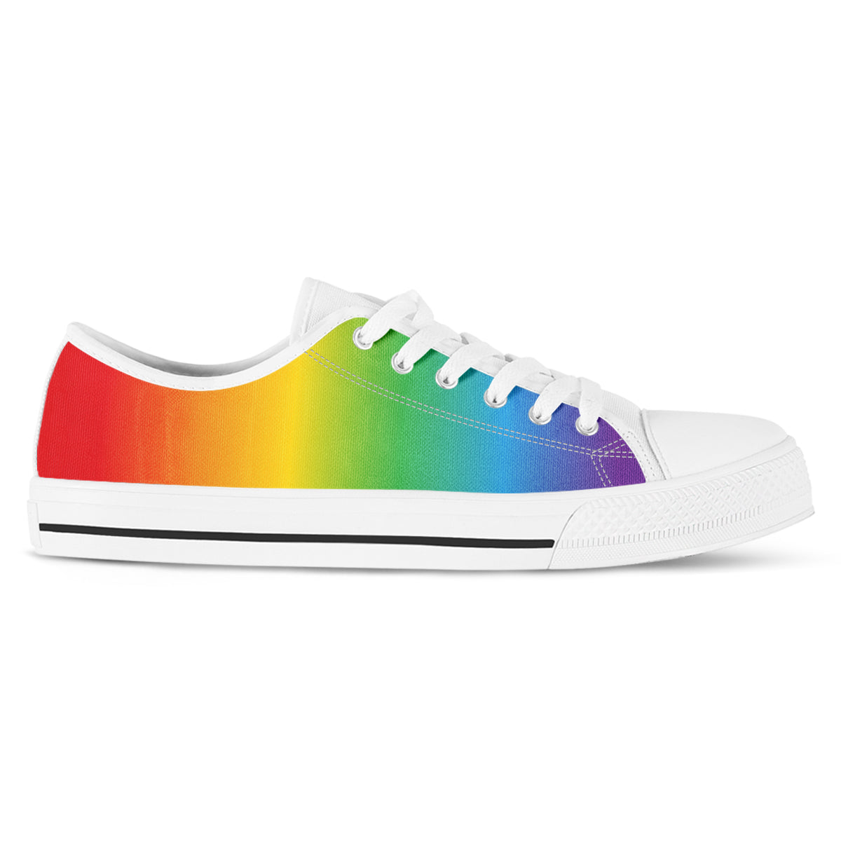 Rainbow Canvas Shoes